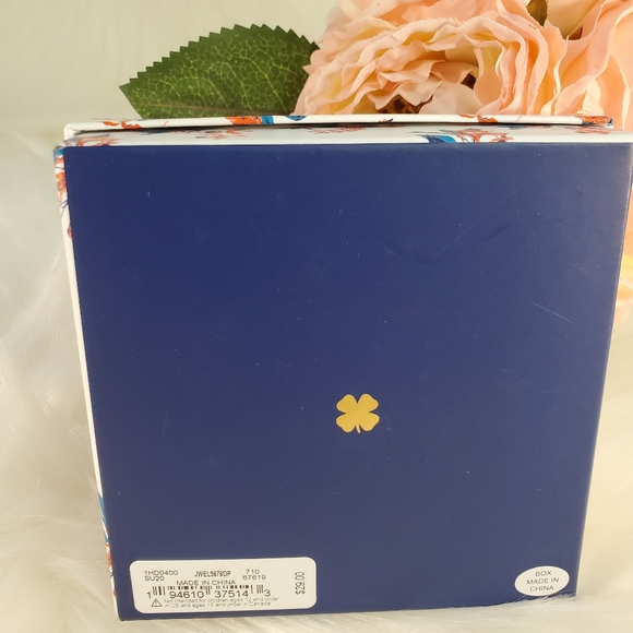 LUCKY BRAND GOLD TONE EARRINGS NEW - Picture 6 of 8